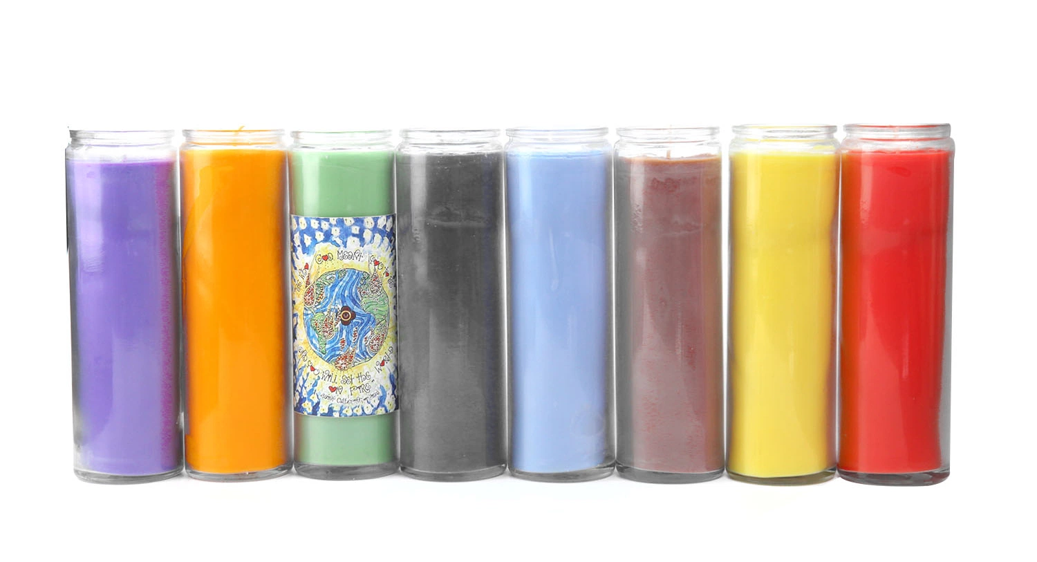 Wholesale/Supplier Cheap Price Glass Jar 2 Days 3 Days Votive Candles Spiritual Candles Church Prayer Religious Glass Candle Jar