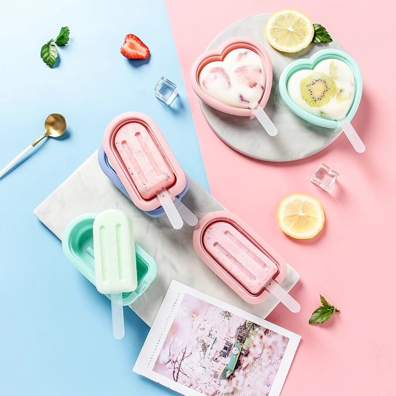 Cute Design Silicone Popsicle Mould or Ice Mold for Household