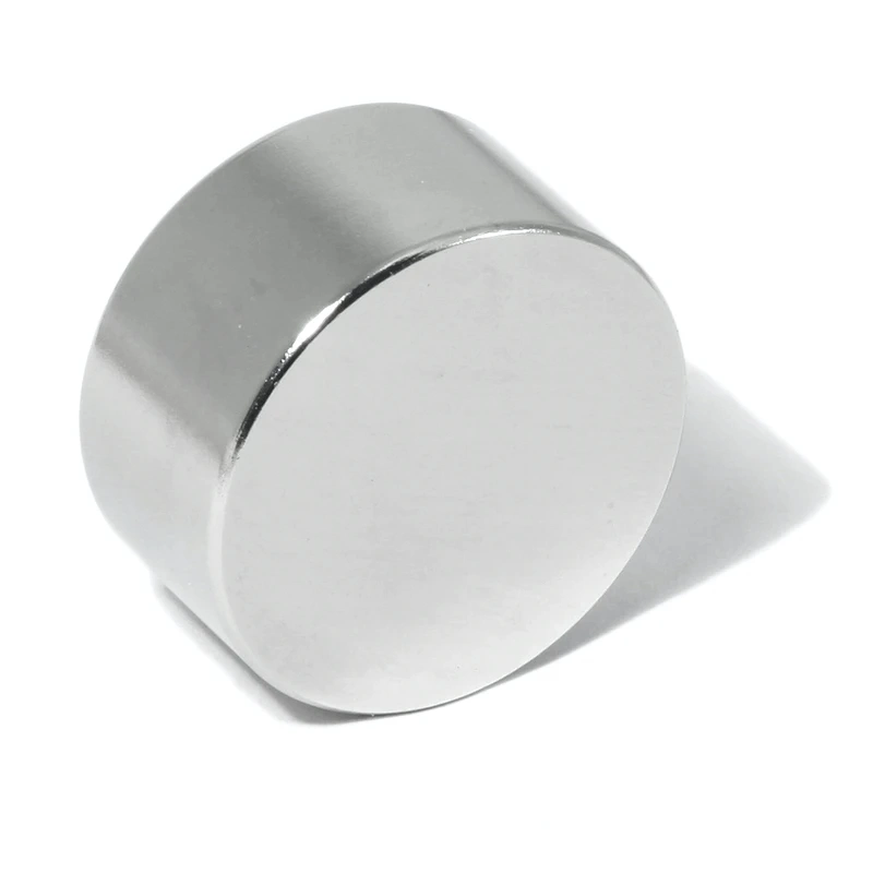 High Power N45 Nickel Coating Custom Rare Earth Magnet Permanent Cylinder Magnet Neodymium Magnet