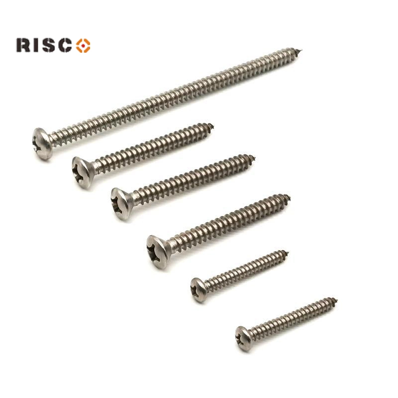 S. S304/316 Fastener DIN7981 in Stock St4.8 Manufacturer Pan Head Self Tapping/Machine/Self Driling/Wood/Chipboard/Roofing Screws