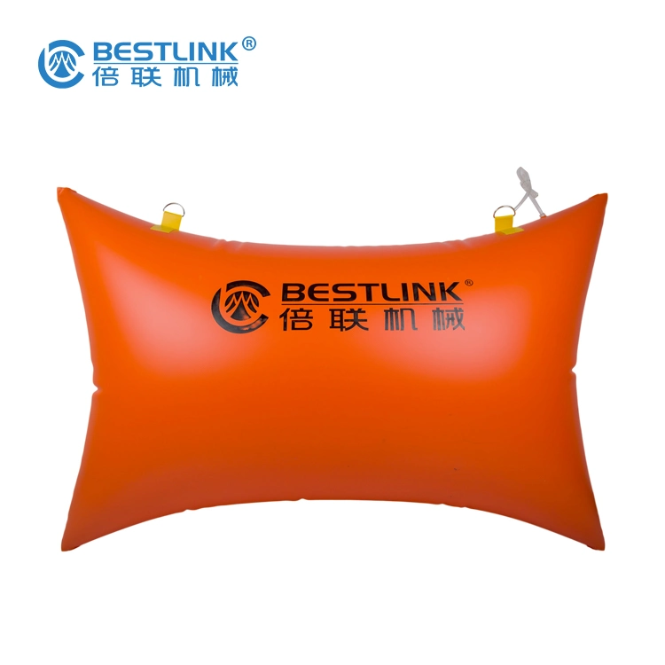 2023 Pneumatic Tipping Splitting Cushions, Stone Pushing Air Dunnage Bag for Quarry