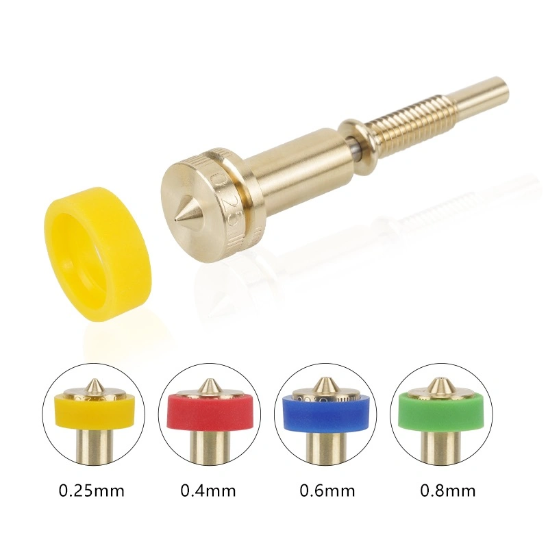 3D Accesorios para impresora Voron Extrusion Head E3d Revo One Brass Kit de bricolaje de la garganta de la boquilla