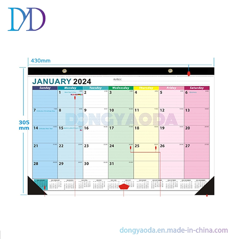 Office Creative Poster Desk Calendar Designs Printing Services-2024