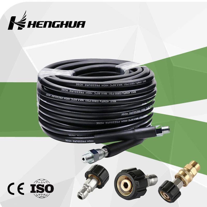 Hose Washer Pressure Pressure Hoses for Wash Car Car Wash Hose 4000 6000 Psi Power Washer Hose Pressure Flexible for Cleaning