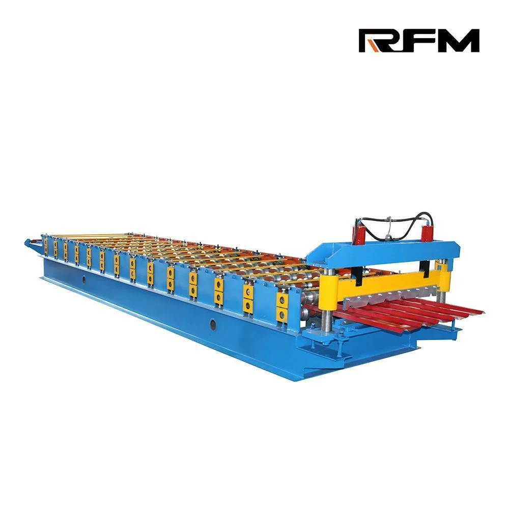 Automatic Ibr Panel Tile Box Profile Trapezoidal Roofing Sheet Roll Forming Machine