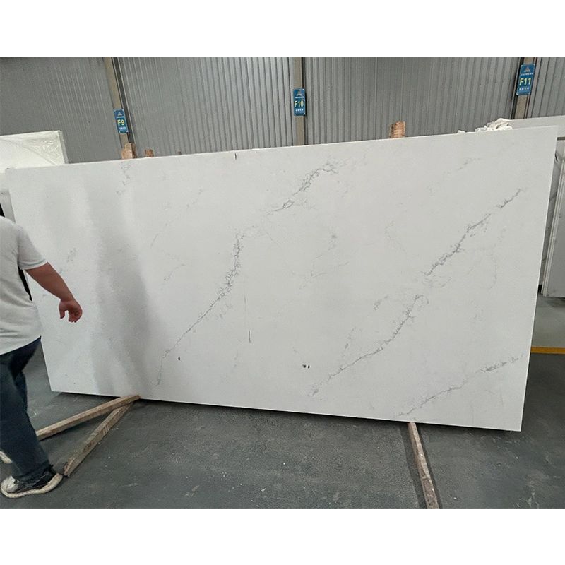 Calacatta Gold/White Quartz Artificial/Engineered Stone for Countertop/Wall Panel/Kitchen Project Good Price