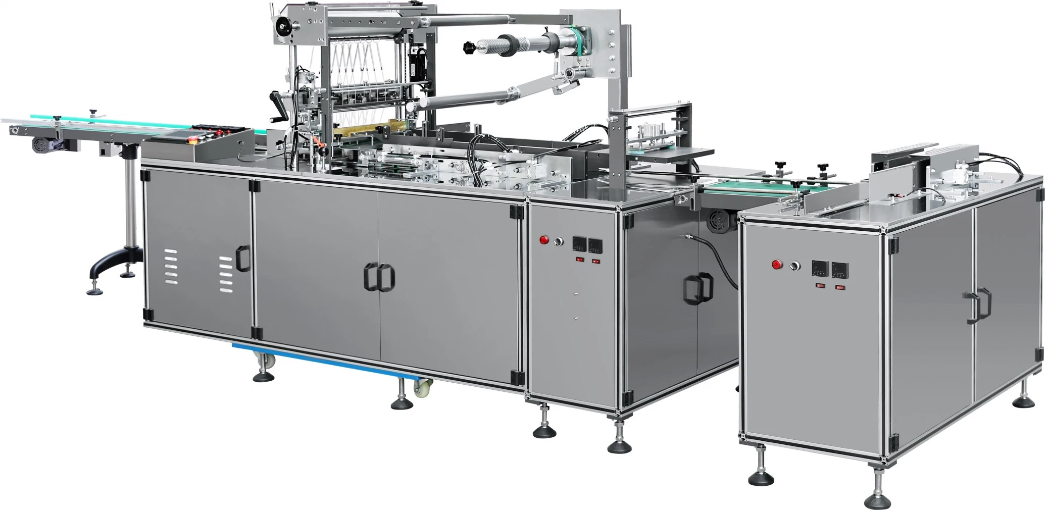 Automatic Box Overwrapping Machine for Slimming Tea and Wine