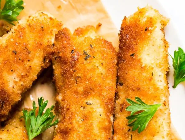 Crispy Chicken Tenders, Finger Foods Chincken Cutlet