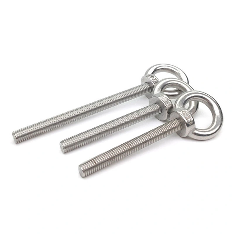 High Strength Rigging Hardware Stainless Steel DIN580 12 Forged Eyebolt Eye Bolt