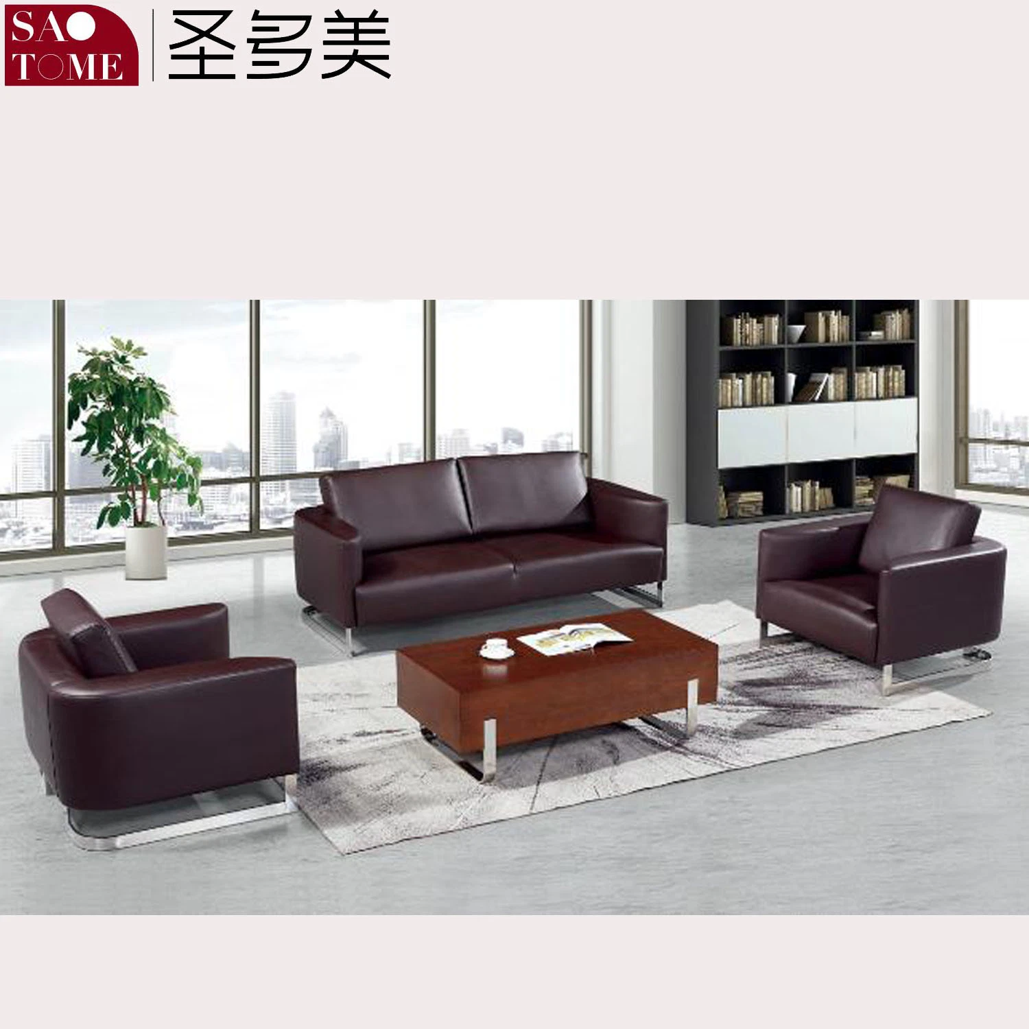 Luxury Style Leather 1 Seater 3 Seater Couch Leisure Living Room Home Furniture Modern Sofa