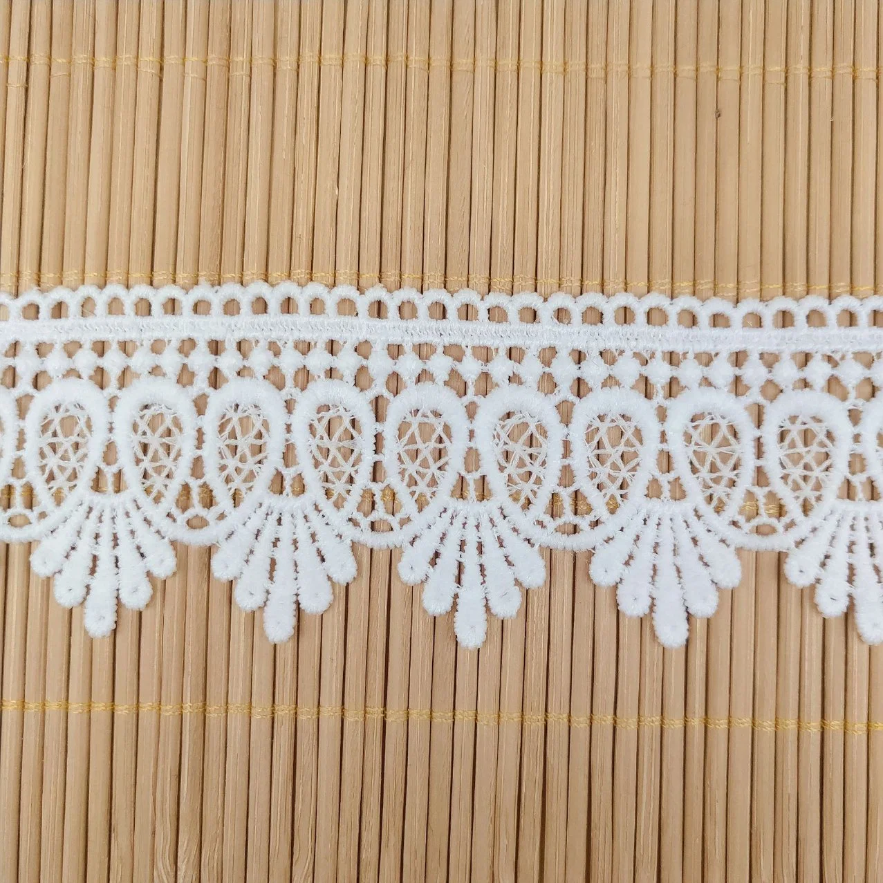 Milk Silk Water-Soluble Fabric Unilateral Garment Accessories Embroidery Lace Wholesale/Supplier