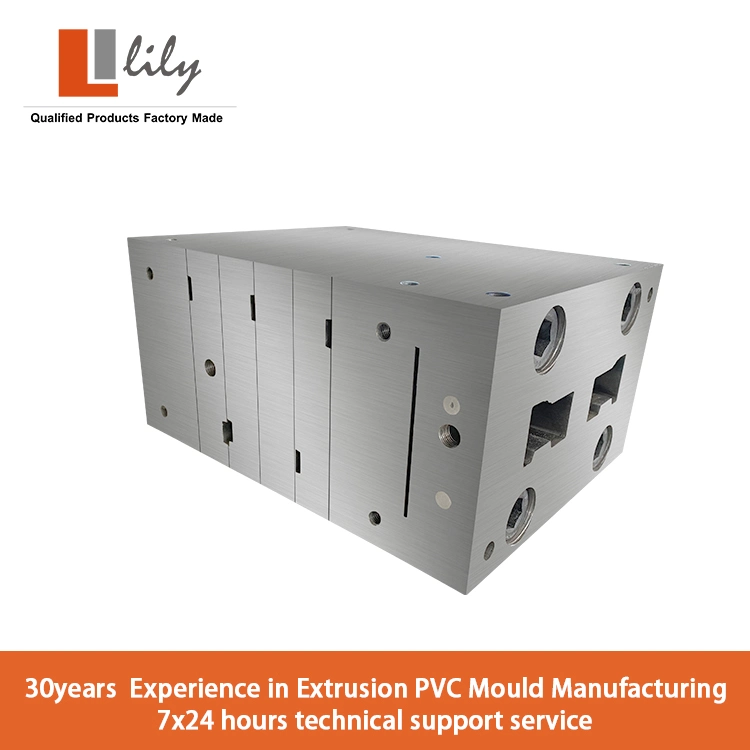 Haute qualité Extrusion Die pour la construction de moule d'extrusion de profil en mousse de PVC plastique.