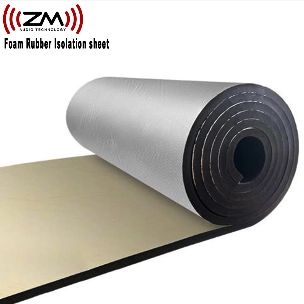 Foam and Butyl Car Sound Deadener Waterproof Soundproof Heatproof Insulation Material for Car Engine