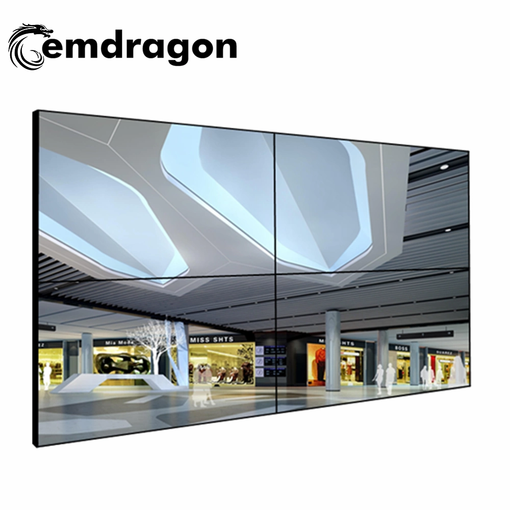 Indoor LED Display 46 Inch LCD Did Screen 2 X 2 Video Wall Ultra Narrow Bezel 3.5 mm Advertising LCD Advertising Display