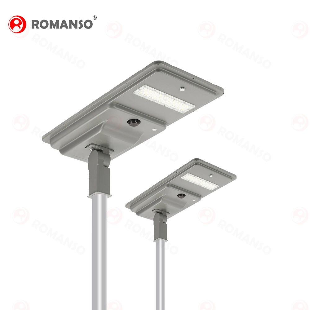 Romanso Solar Street Light High Power LED 60W 80W 100W 120W IP66 Waterproof 5 Years Warranty Solar Street Light LED