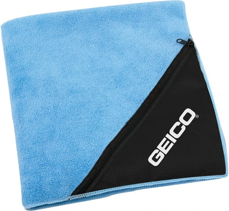 Sporthandtuch Gym Handtuch mit Reißverschluss Customization Handtuch
