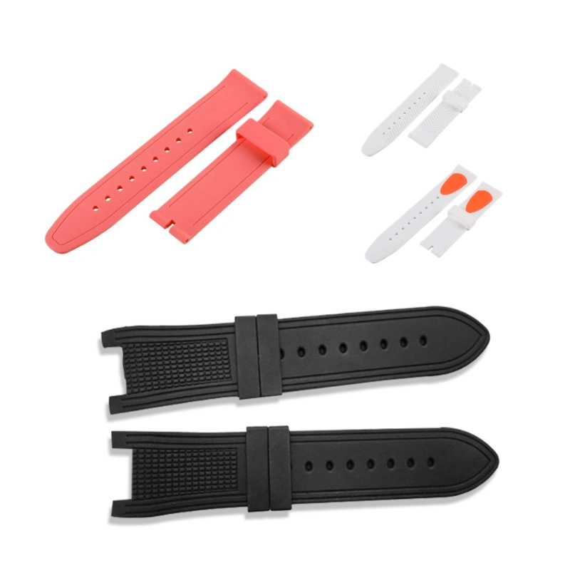 Wholesale/Supplierrs Customize Plastic Injection Moulding Rubber Silicone Watch Band