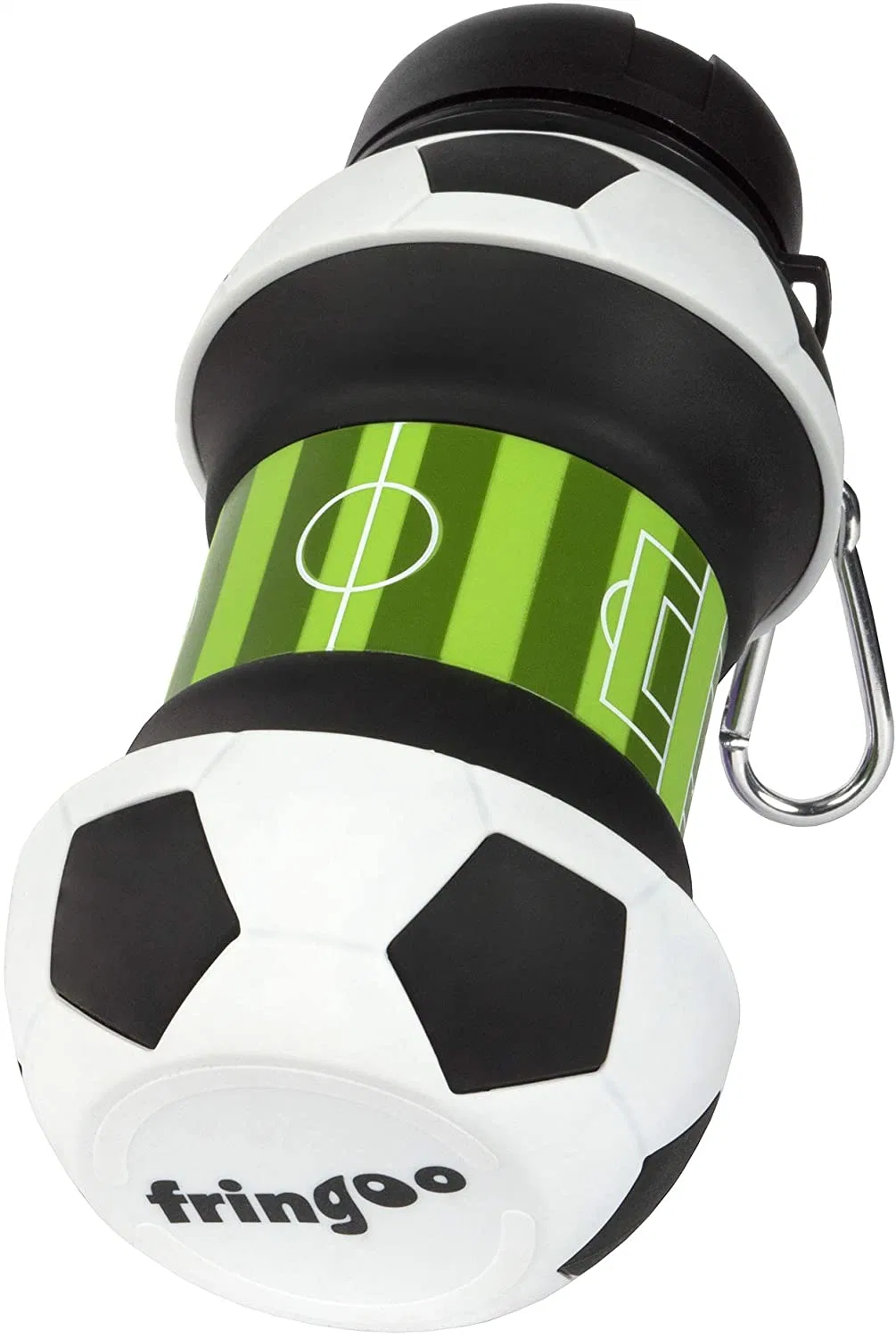 Silicone Soccer Shape Collapsible Drink Bottle with World Cup Promotional Products