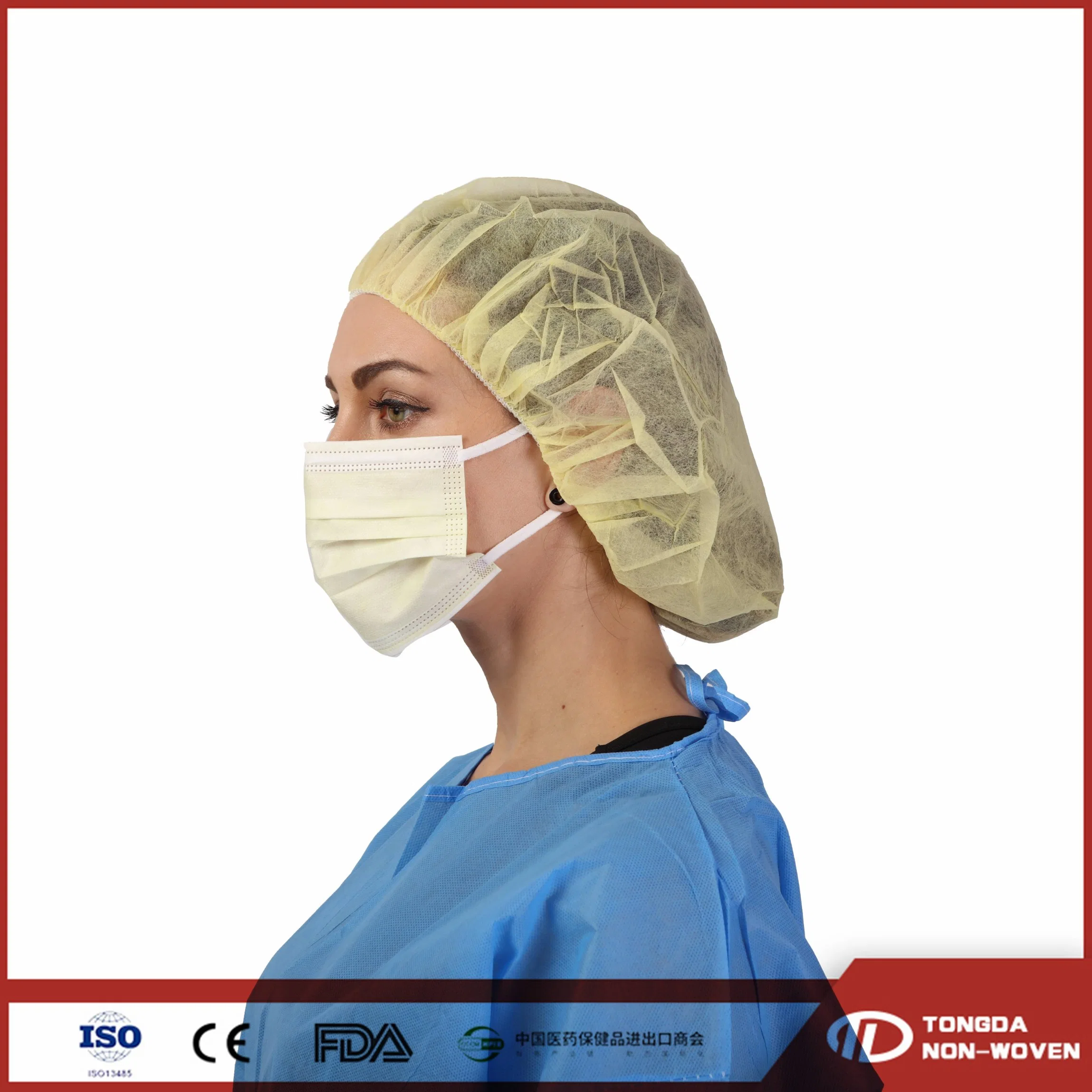 Meltblown Nonwoven Disposable Medical Daily Face Mask