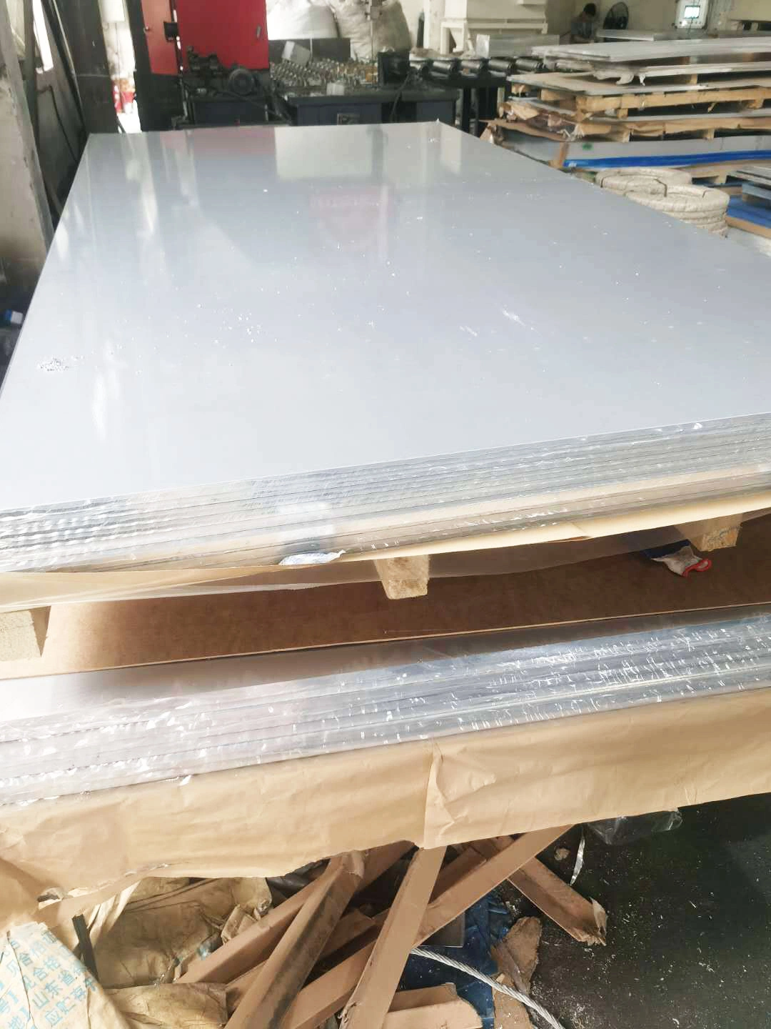 Magnesium Silicon Alloy Aluminum Sheet Plate Grade 6A02 Having Silver Surface and with High quality/High cost performance  and Nice Price of Original Factory