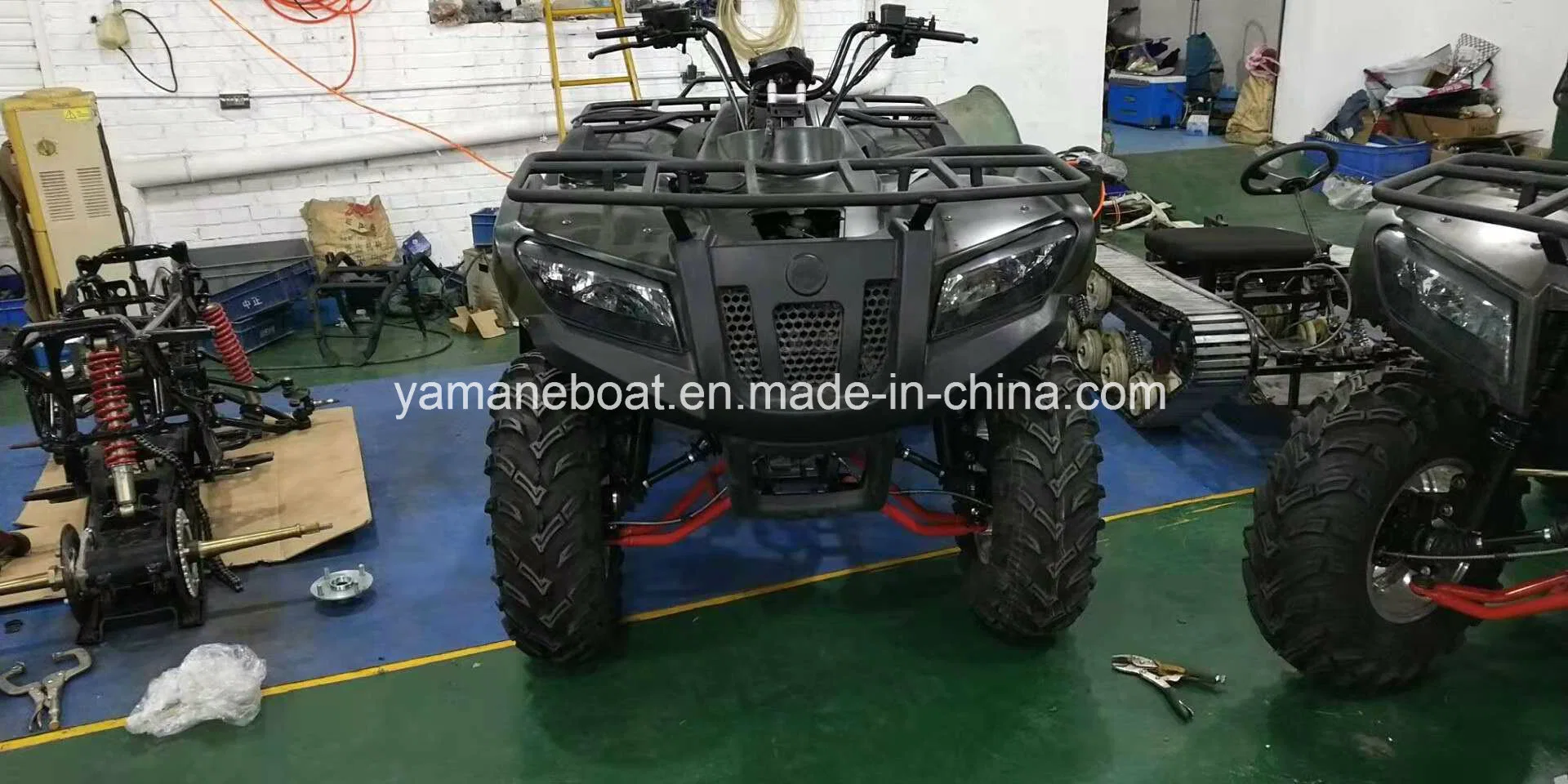 New Model Single Cylinde Gas Power 400cc 4X4 Utility ATV