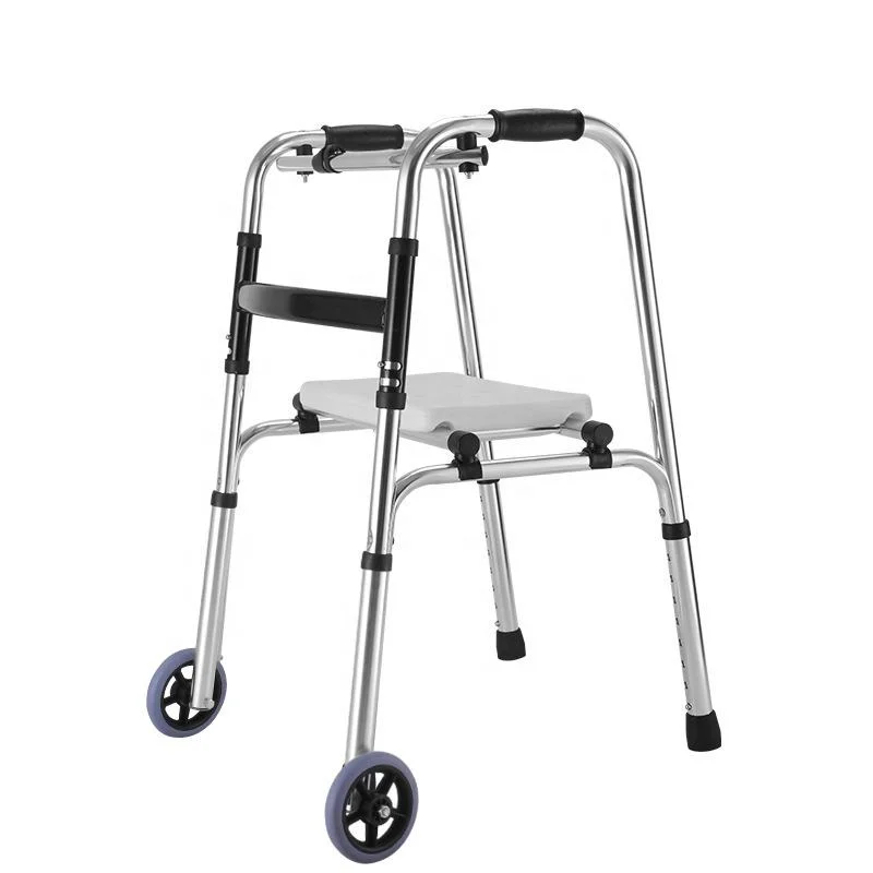 High quality/High cost performance Aluminum Alloy Multi-Configuration Portable Foldable Disabled Walker