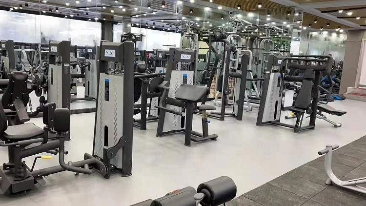 Silla pierna con pesas Equipo de fitness uso comercial