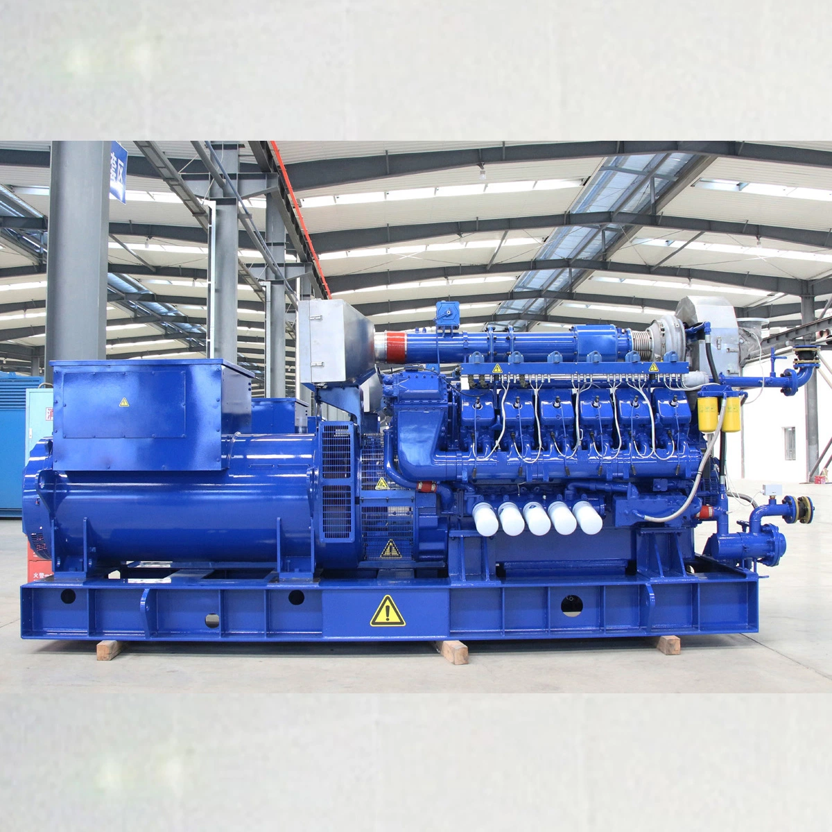 Liyu 1200kw Plant/Containerized/Soudproof High Voltage Gas-Fired Internal Combustion Engine Biomass Gas Energy Genset