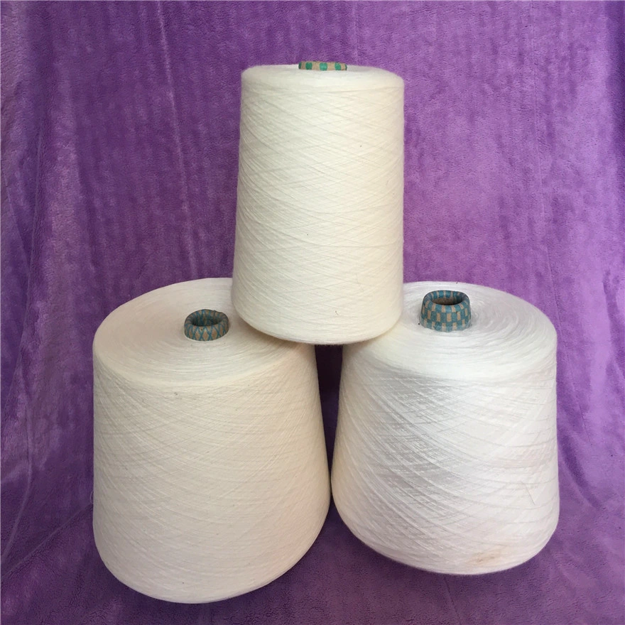 Viscose/Cotton combed and the Cotton Siro Compact Spun Bled Yarn 40s/1