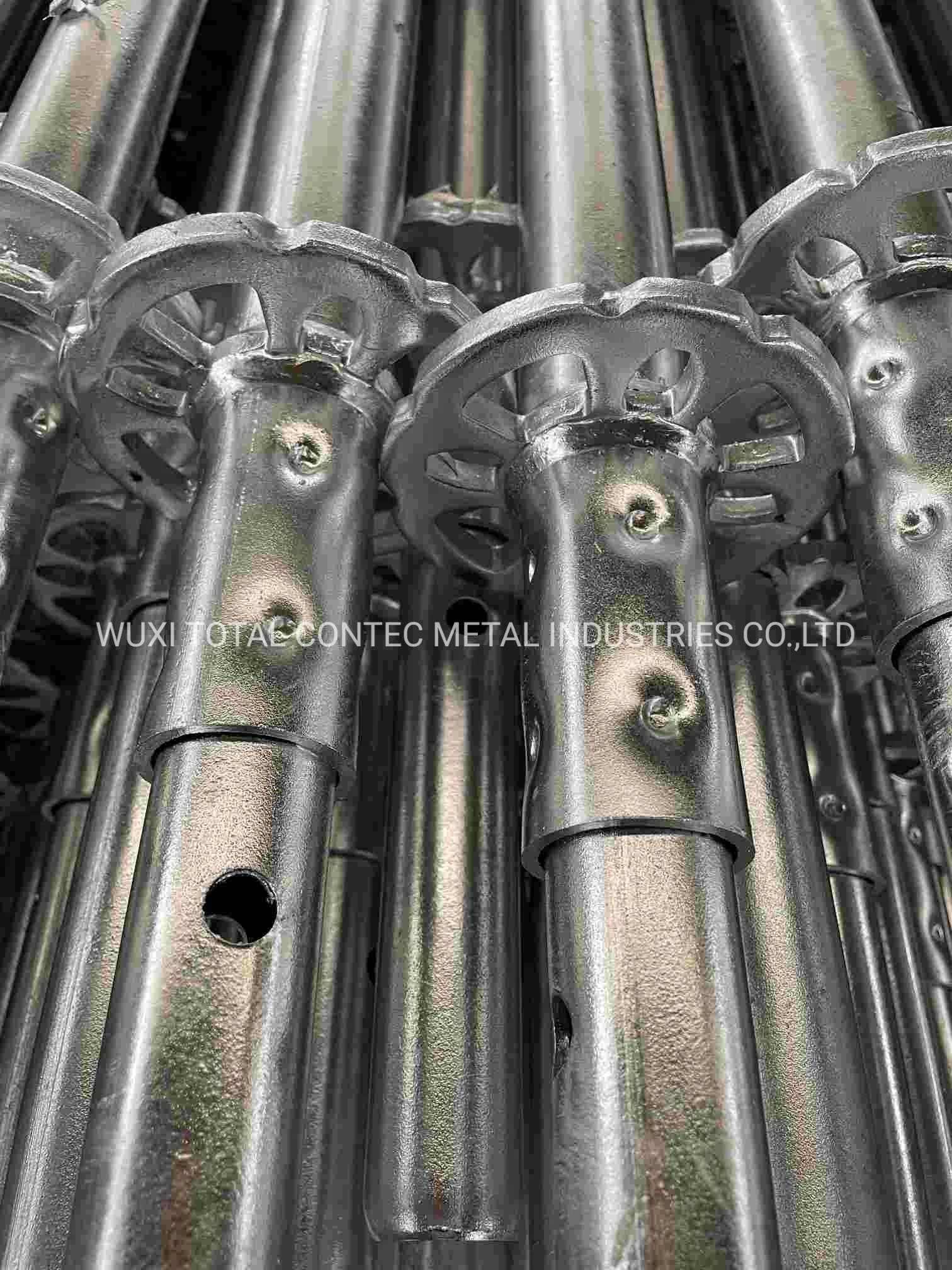 BS Galvanized Ringlock Scaffold Vertical Tube or Standard for Sale