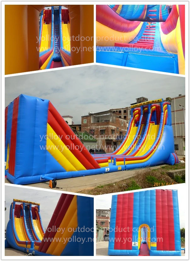 Classic Mobile Inflatable Zip Line for Amusement