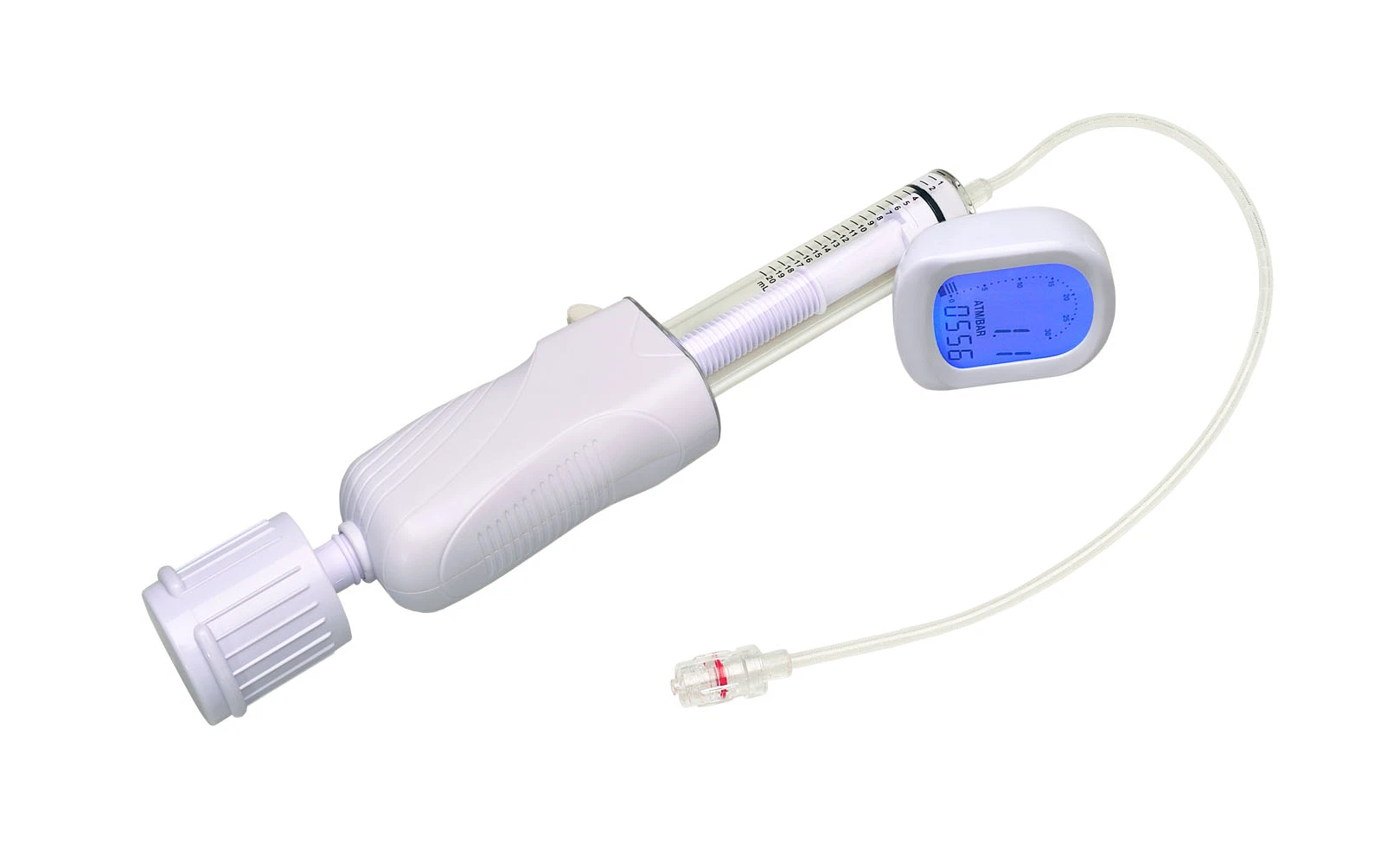 Easy Manipulate Disposable Medical Inflation Device-Liquid Crystal Display Type 30amt