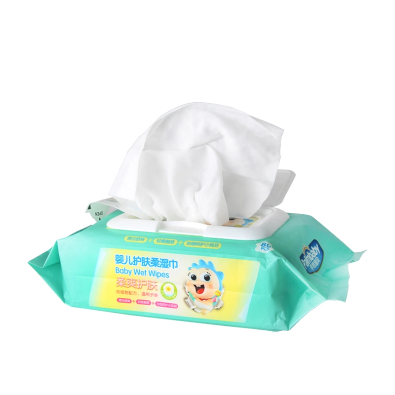 Comfortable and Unscented Baby Wet Tissue
