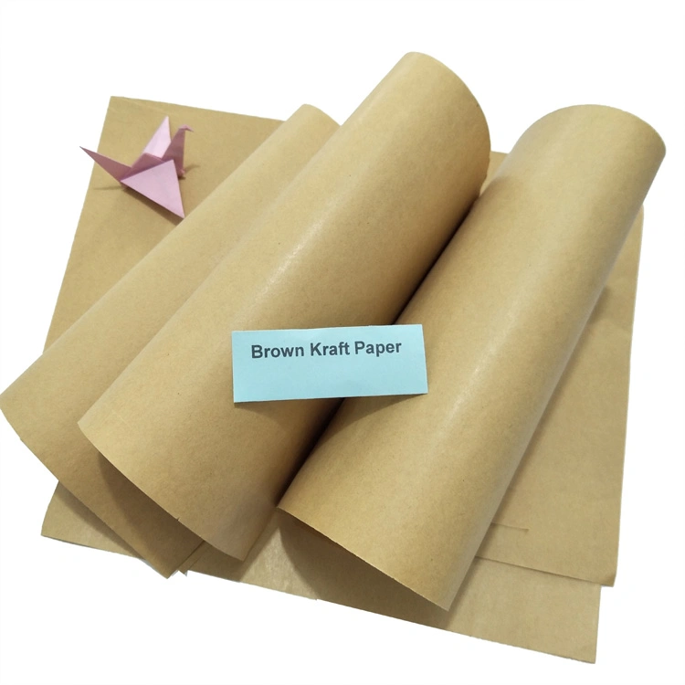 China Manufacturers Kraft Paper for Paper Bags and Shopping Bags