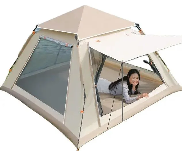 Waterproof Glamping Canvas Outdoor Camping Tent