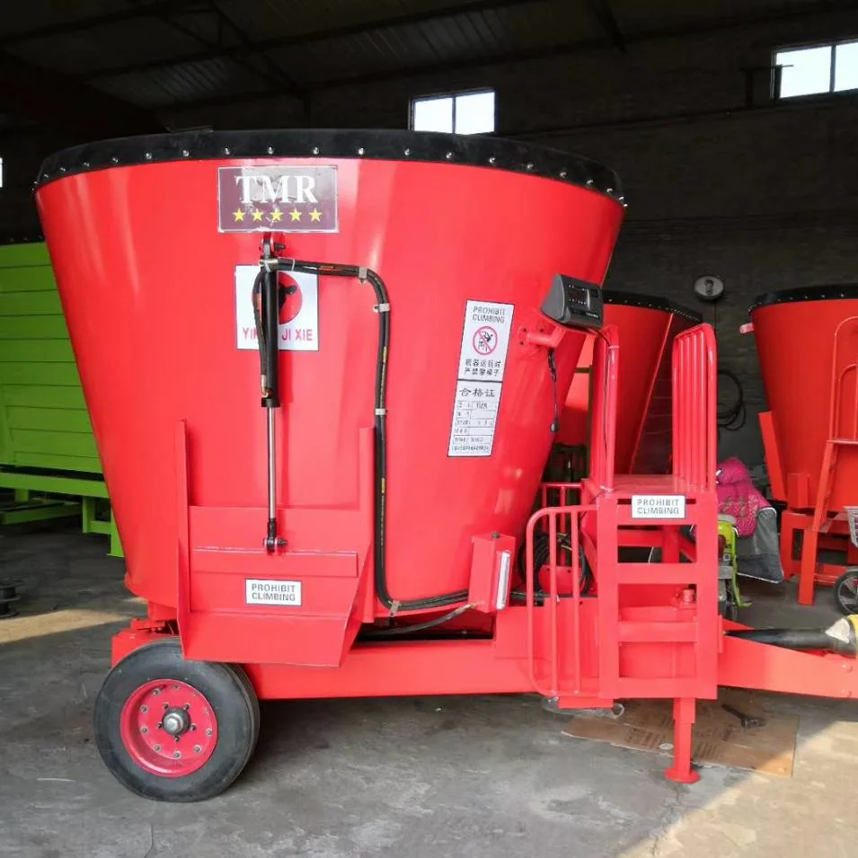 Factory Price Vertical Mixer Wagons Mixed Ration Feed Mixer