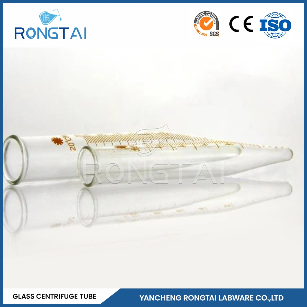 Rongtai 1,5 ml tubo de centrífuga Fabricantes tubo de centrífuga rojo 1,5ml China 100ml tubo de vidrio para centrífuga