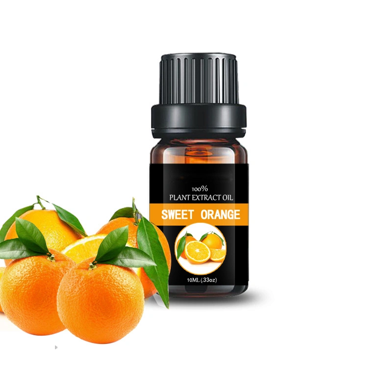 Óleo vegetal óleo de laranja Food Grade Plant Extract Fragrance Óleo
