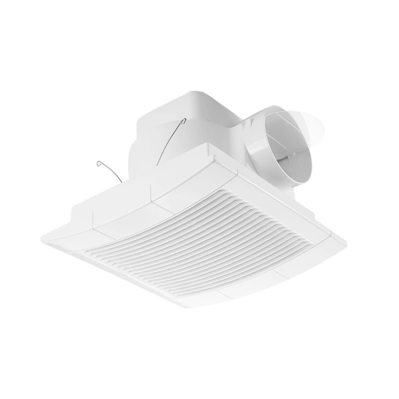 Wholesale/Supplier 8 Inch Silent Plastic Square Bathroom Ceiling Exhaust Fan Wall Mounted Bathroom Extractor Fan