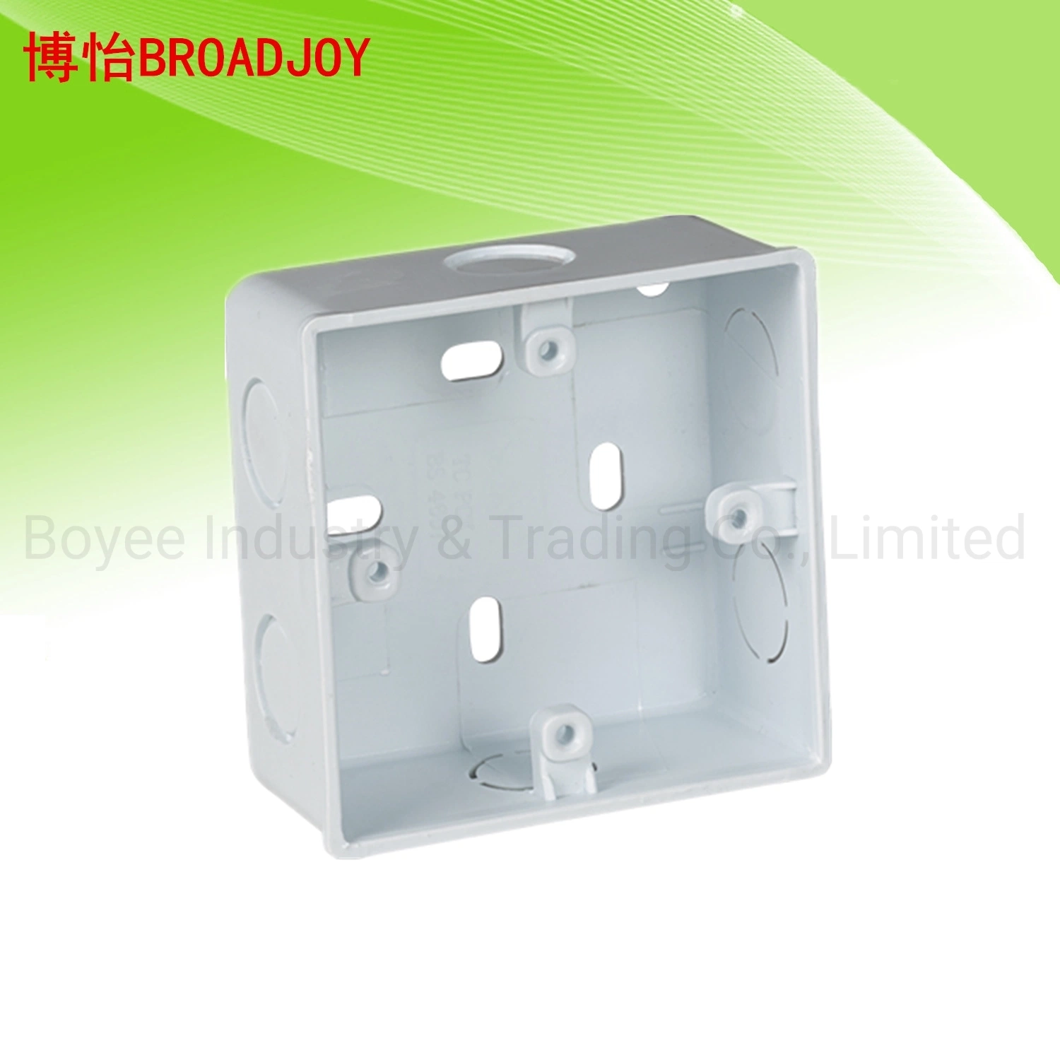 PVC Wiring Conduit Electrical Single Switch Gang Box