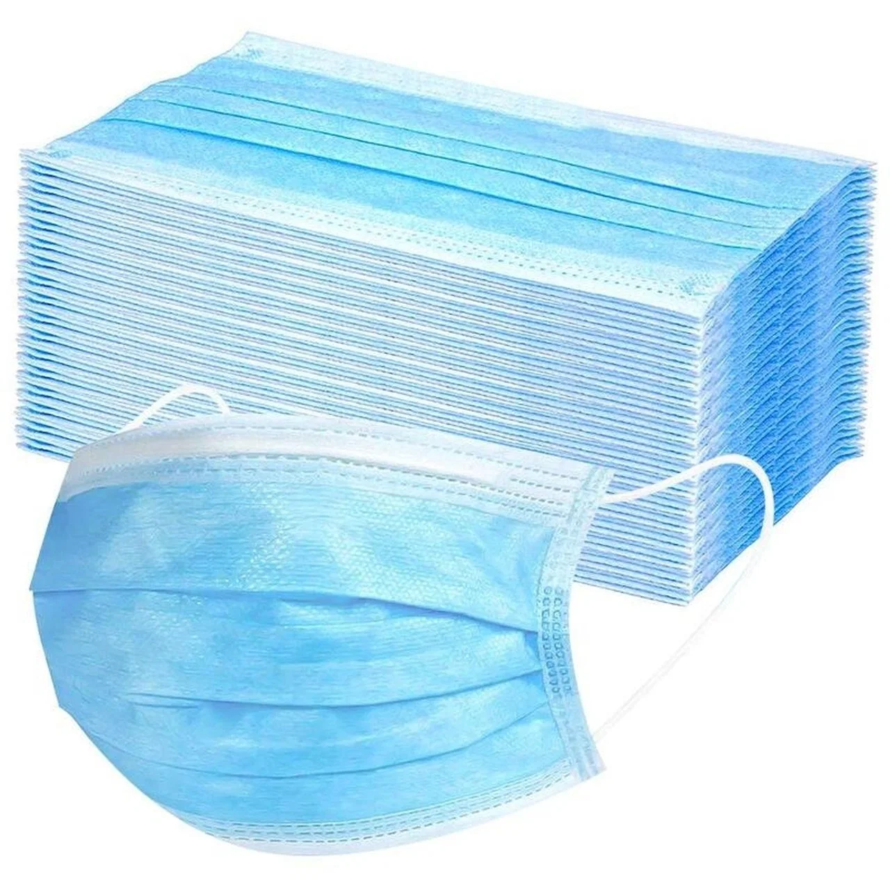 OEM Manufacture Disposable Medical cirurgião Máscara facial de alta qualidade 3ply CE/ISO/FDA RESPIRÁVEIS