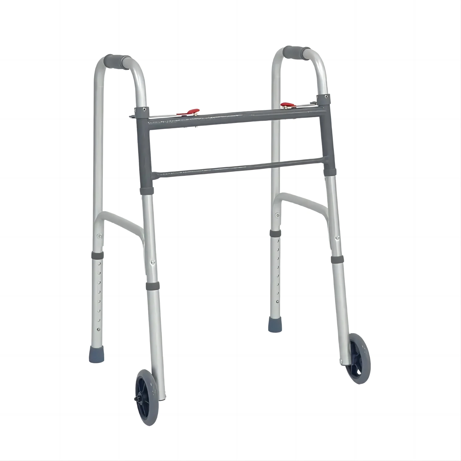 Alluminium Medical Walker para discapacitados Patient Rollator Walker plegable CE&amp;ISO