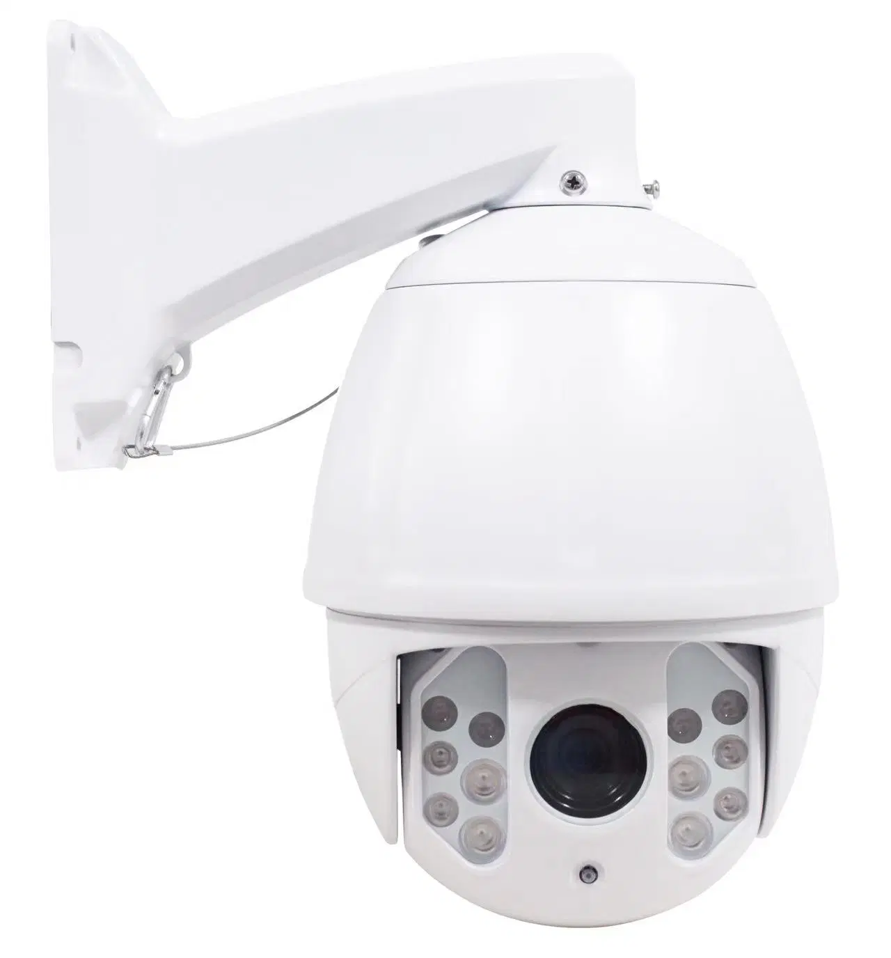 1/3" Sony Super Had II CCD 700tvl 960h 30X Optical Zoom, 8PCS Array LED Light, High Speed Dome, Outdoor PTZ Camera, CCTV Camera