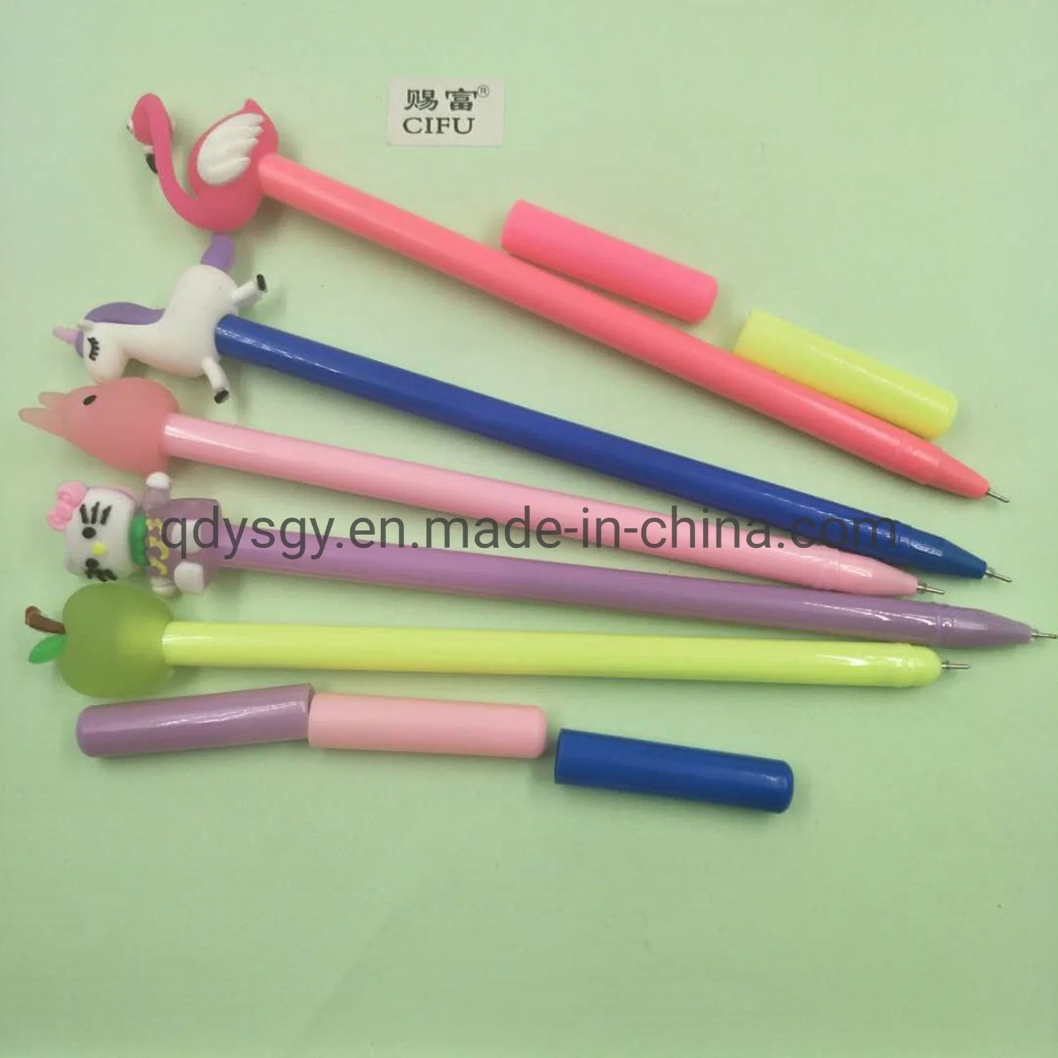 0.7mm Cartoon Gel Pen for European Standard