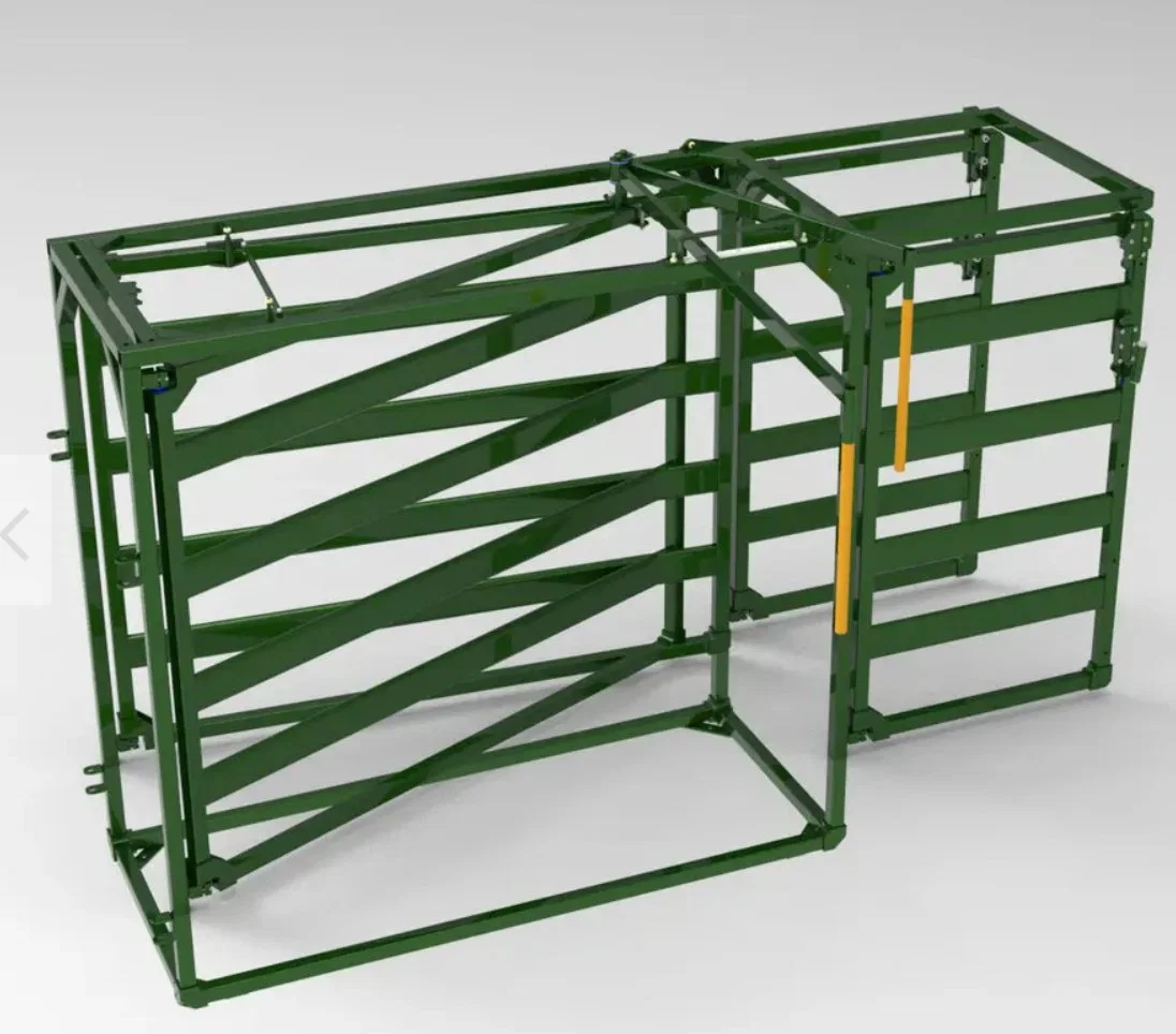 Custom Galvanzied Steel Sheep Lambing Gate in Frame H = 1, 00 M/0.85m