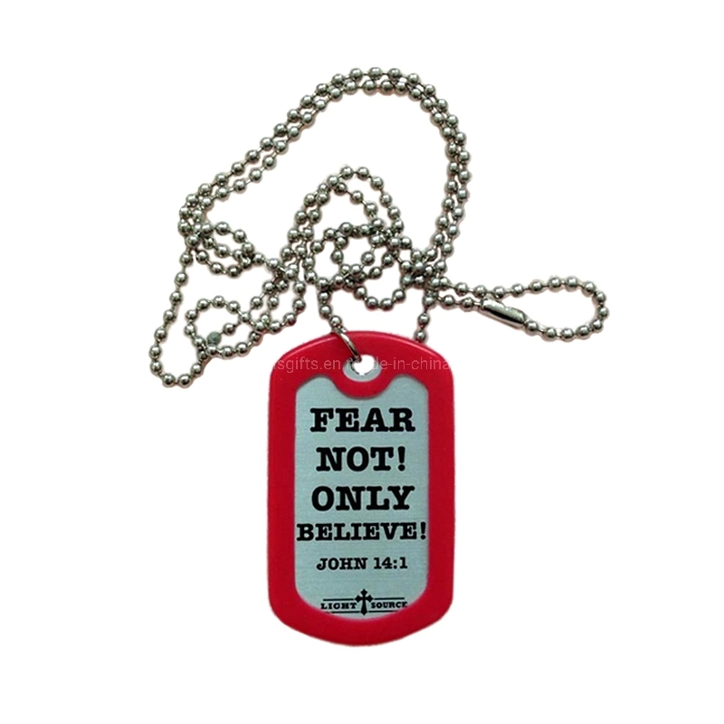 Customized for Printed Bullet Stainless Steel Blank ID Pendant Sublimation Girls Xvideos Tag in Zinc Alloy Dog Tag Pet Accessories