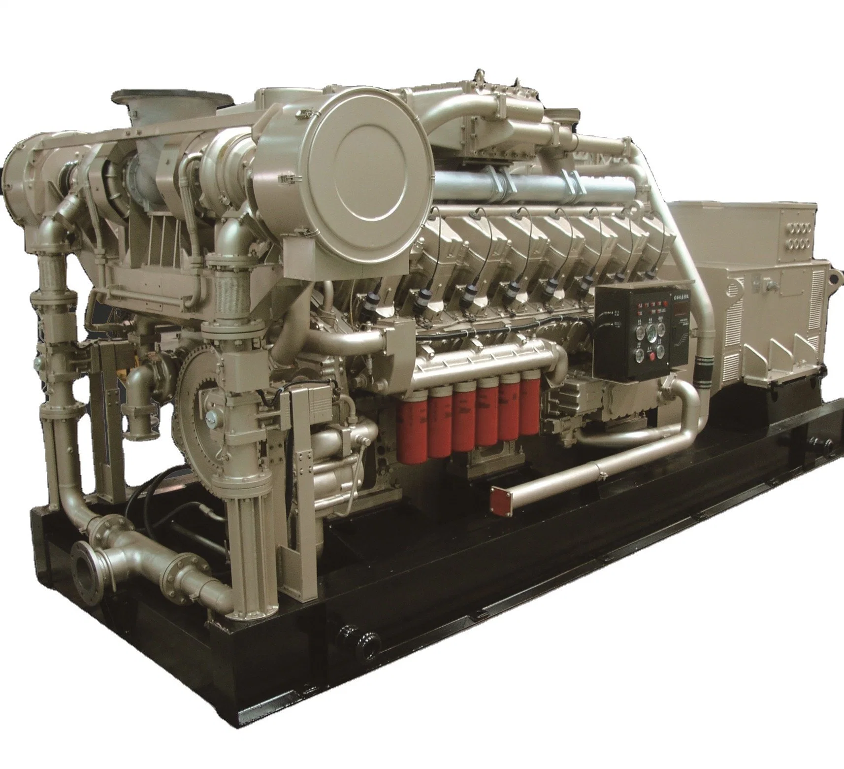 400kW/750kVA wassergekühlter Silent Gas Generator Set