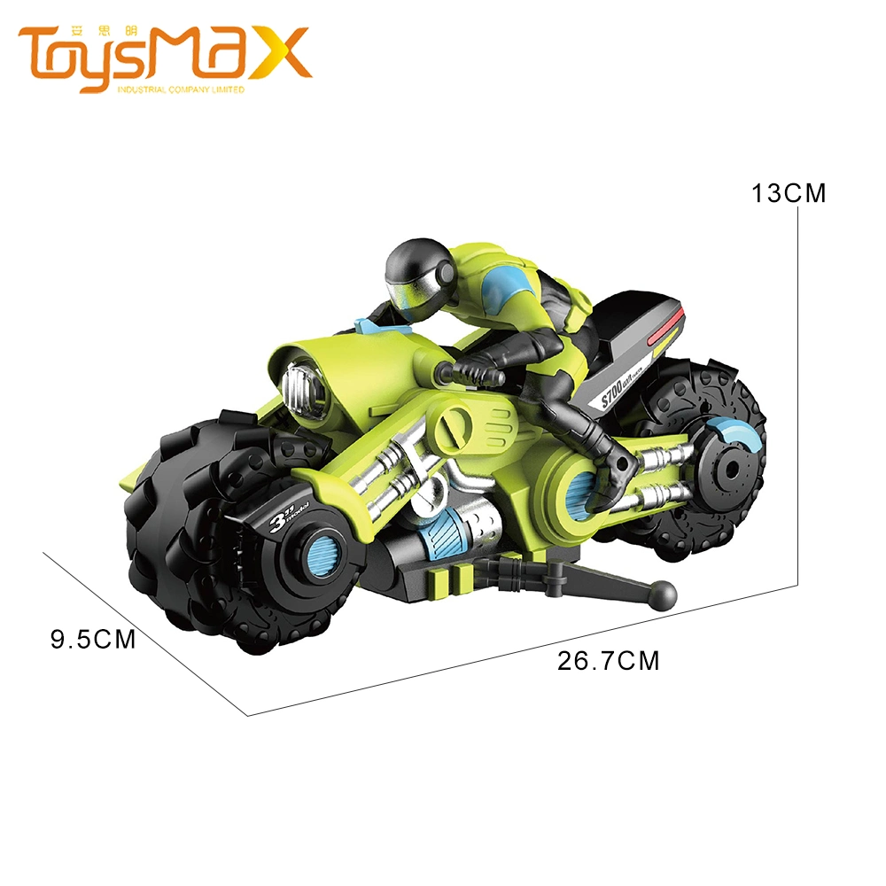 Remote Control 1: 10 360 Degree Stunt Drift RC Motor Toy with LED Light Electric Kids Car Go Karts Vehicle