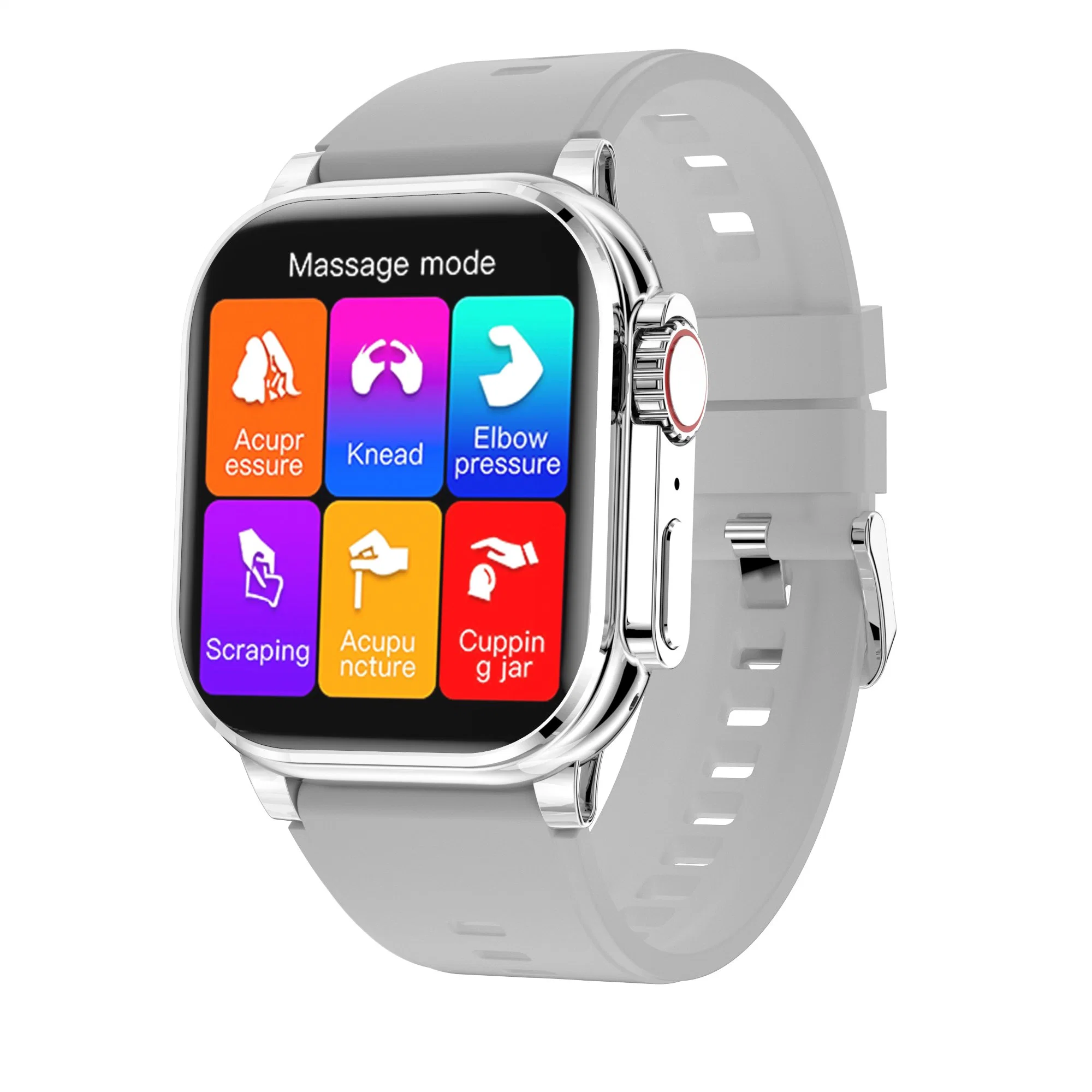 Logo personnalisé massage Smart Watch économique avec appels téléphoniques et Imperméable