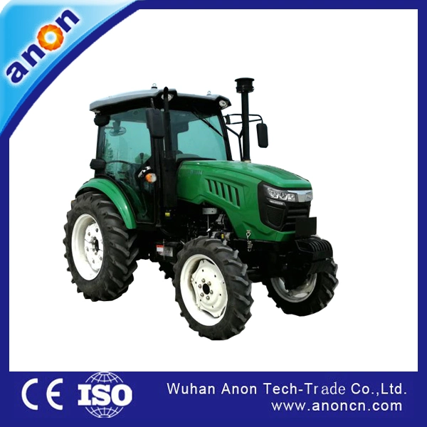 Anon Agricultural Machinery Chinese Tractor 4 Wheel Diesel Farming Tractor for Sale